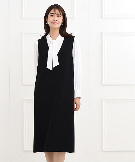 フォーマル／洗える／セットアップ可】ジャンパースカート