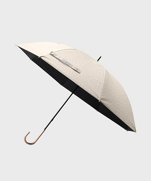 晴雨兼用】デザインドット柄長傘（2002416163） | OPAQUE