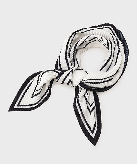 ジオメトリックプリーツスカーフ（2002433516） | UNTITLED