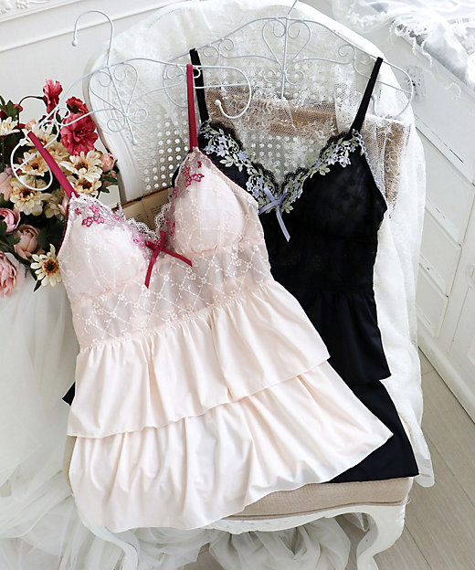 ジニー カップ付キャミソール（2002538253） | Risa Magli