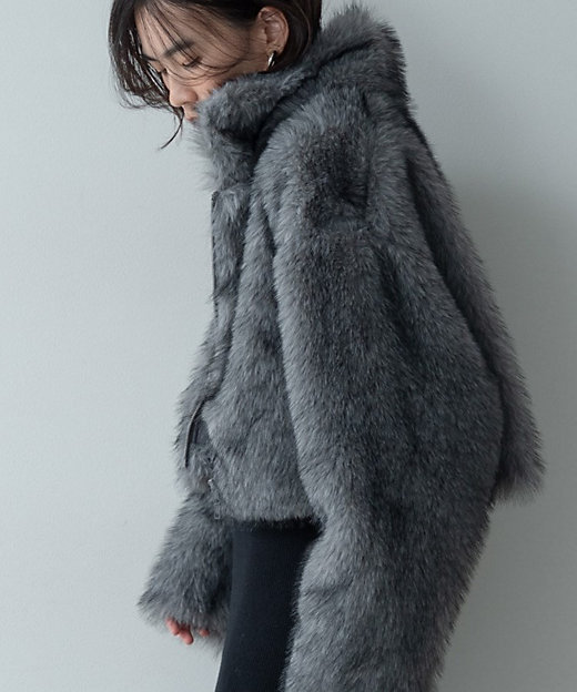 再入荷】フェイクファーブルゾン（2002538950） | GALLEST