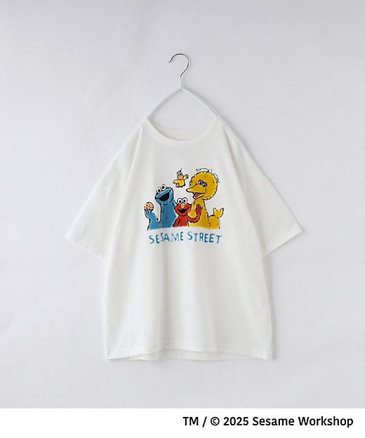 110－160】セサミストリートTシャツ／親子リンク