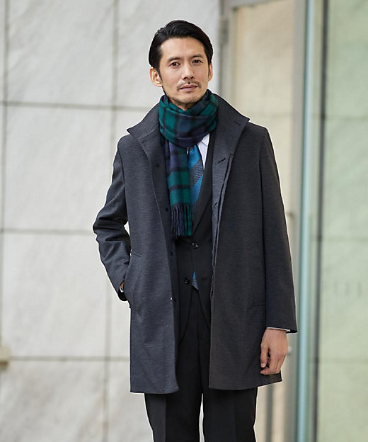 ダウンライナー付き】ドビースタンドカラーコート