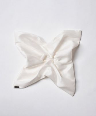 heyep｜Silk Square Medium Scrunchie