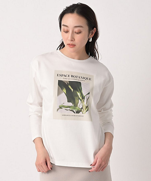 コットン100／洗える】フォトロングTシャツ（2002555453