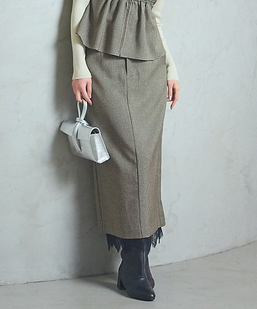 ガンクラブチェックタイトスカート（2002556053） | GALLEST