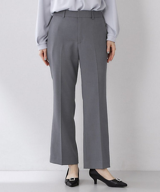 ストレッチスリムフレアパンツ【洗濯機OK】（2002583182