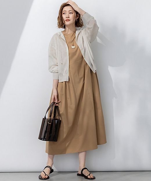 撥水加工／汗シミ防止／洗える】コンビデザイン マルチワンピース