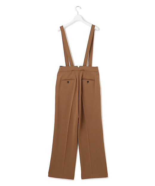 蛯原友里さん着用】トリアセダブルクロス ワイドストレート パンツ