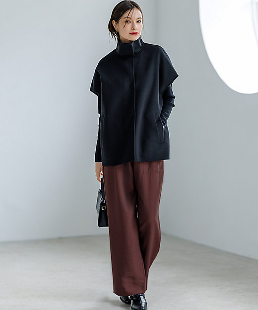 WoolRever スタンドカラージレ（SCCYGW0401