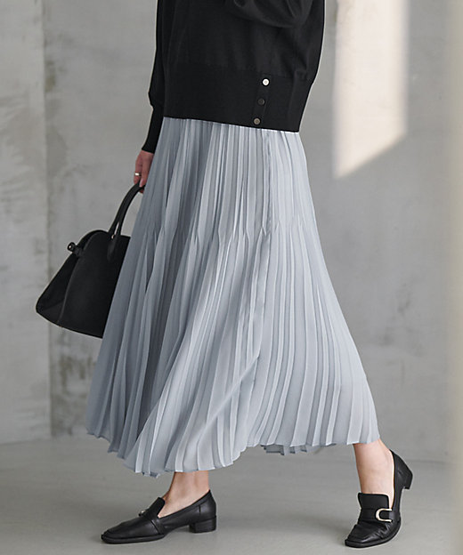 ライトジョーゼットプリーツ スカート（SKCYLM0309） | ICB