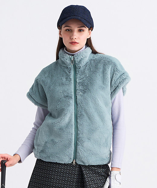 WOMEN】ジップアップファーベスト（VJVLGW0518） | 23