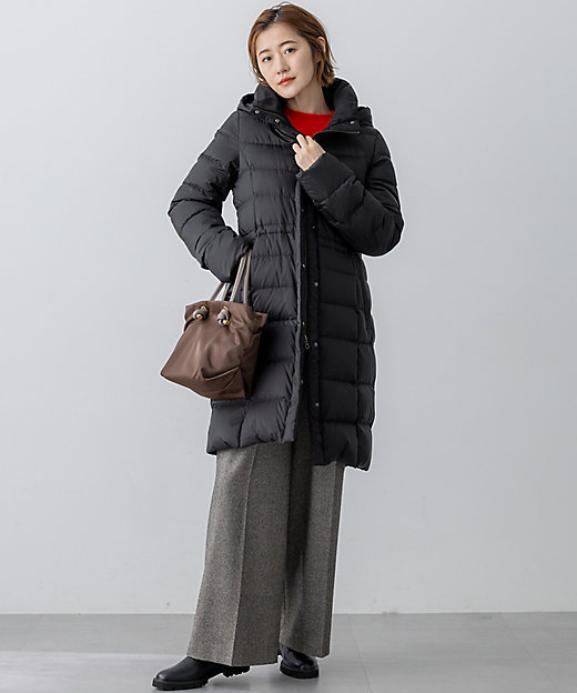 VERY掲載／新色追加】シレータフタ ロング ダウンコート