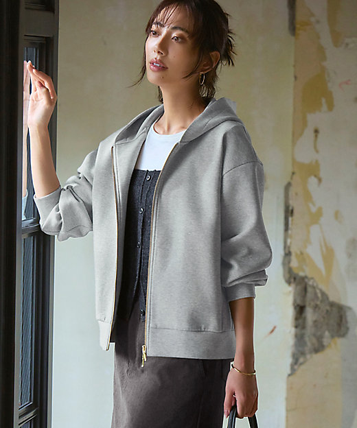 洗える】コットンエアーダンボール コクーン フーディー