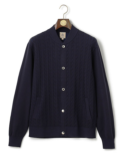 ストレッチ性 ／ イージーケア】【FLEX YARN】ケーブルニット