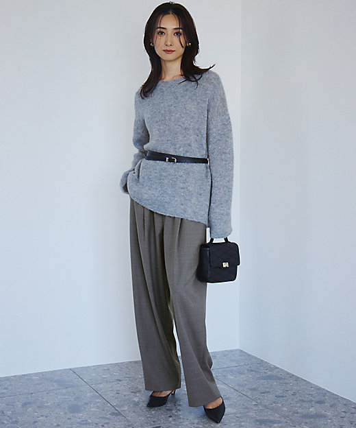 ブラッシュドアルパカ ニット（KRWOCW0462） | 23区 (Women