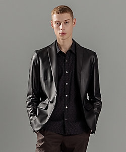 ライトラムナッパ レザー シングルライダース（LWJHCA0102