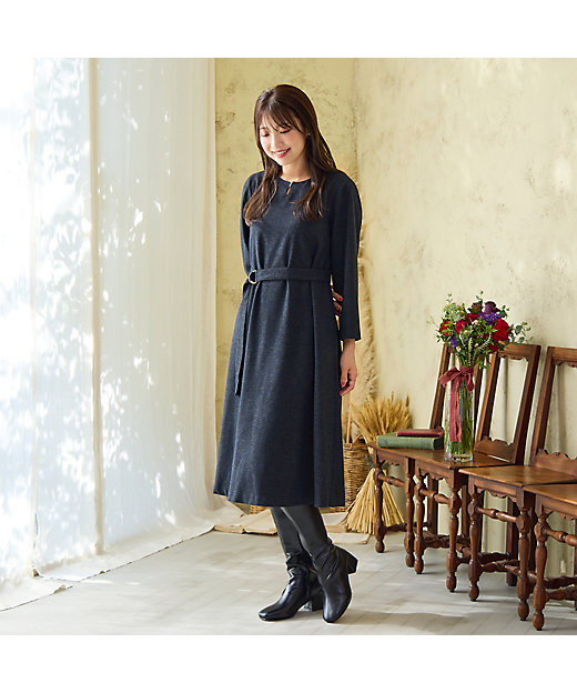 ライトツイードワンピース（51016512） | Rose Tiara (Women