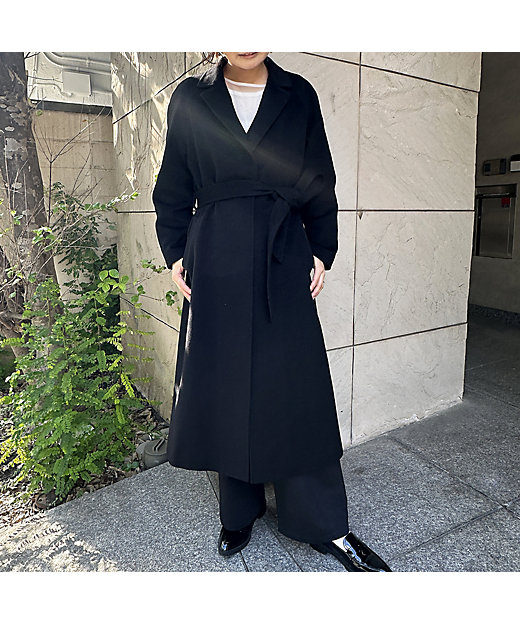 名品アイテム・カシミヤ100％】ロングコート（81086503
