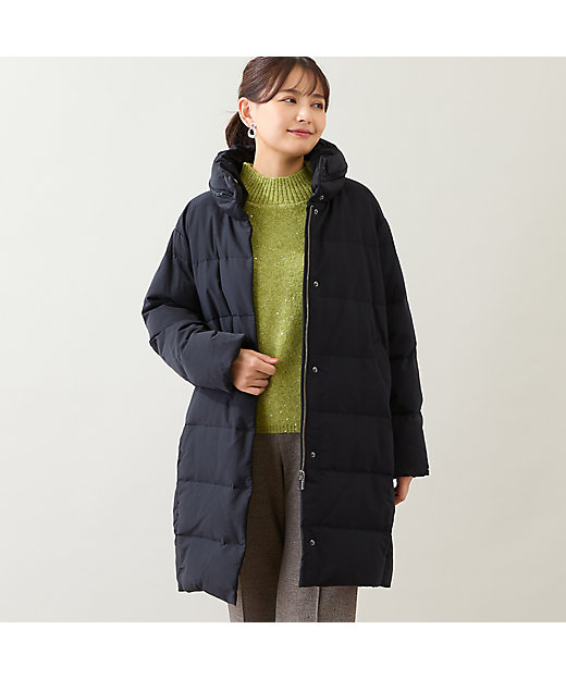 一部店舗・WEB限定・フード収納可】コクーンダウンコート