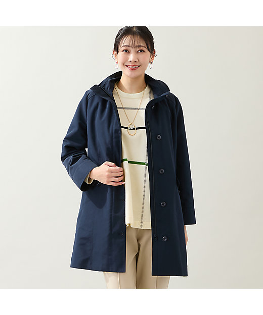 ライナー取り外し可・3L／4Lサイズあり】スタンドカラーコート