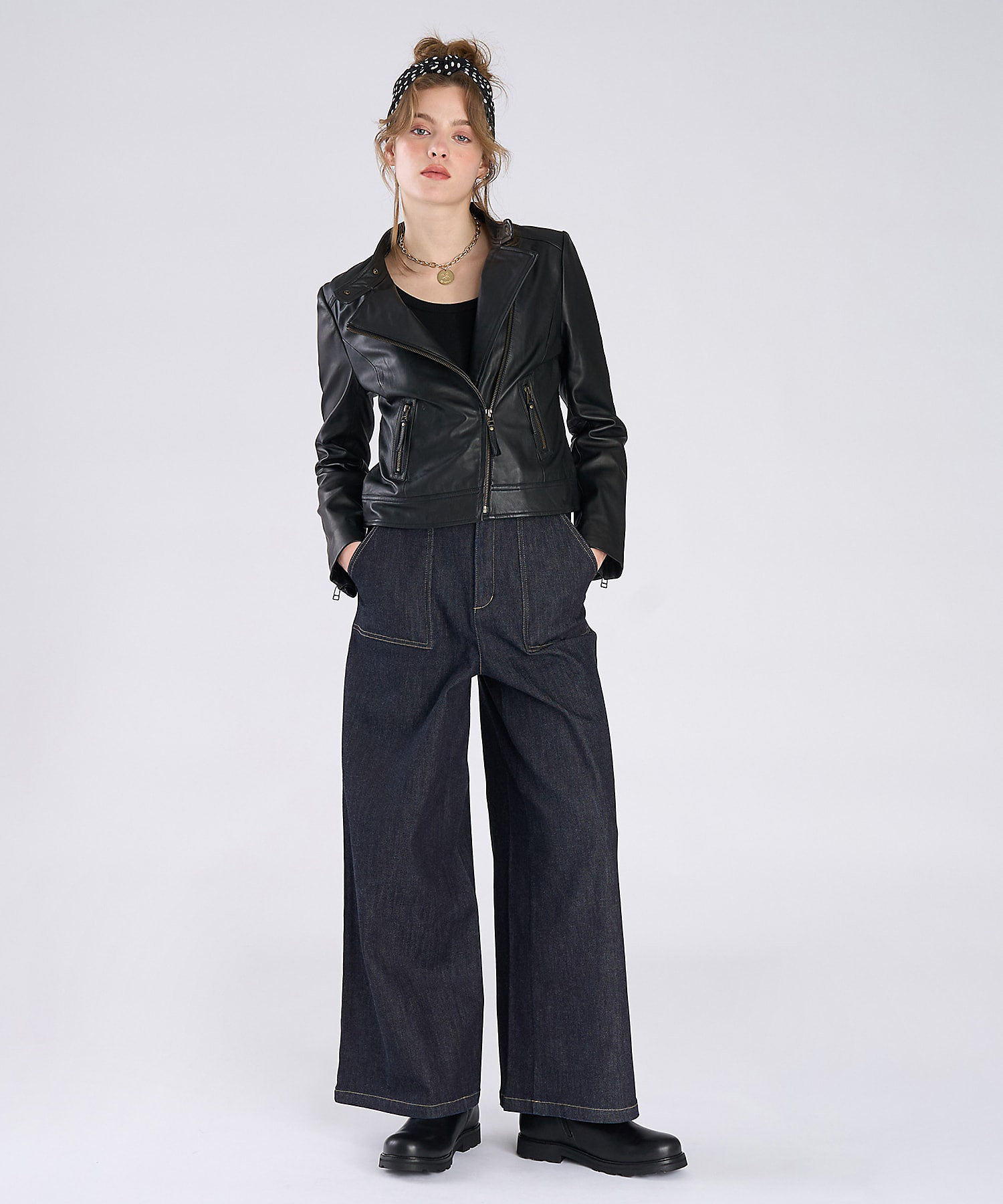 レザー ライダースジャケット（5302WF21000） | TO B. BY