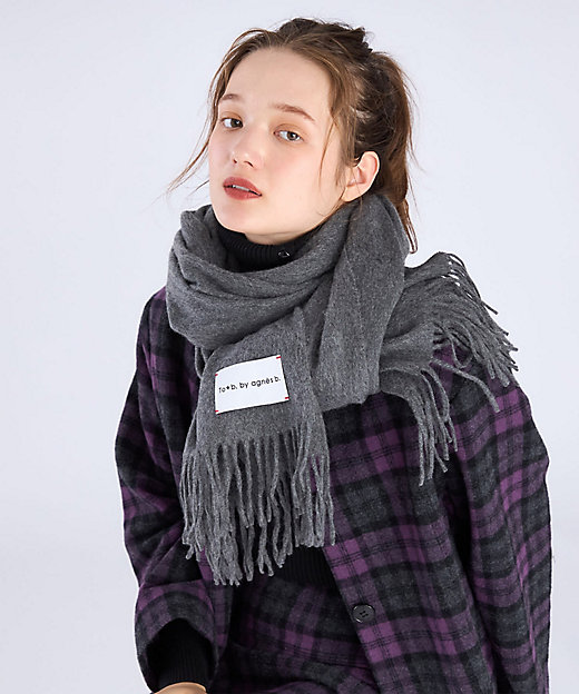 ウール カシミヤ マフラー（6516WJ60890） | TO B. BY