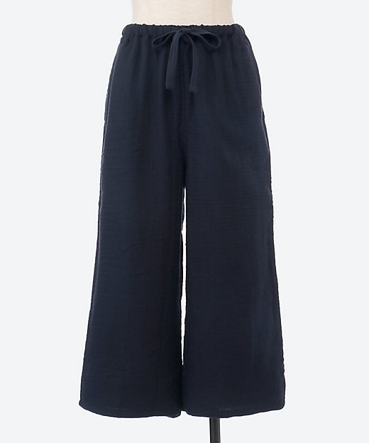 マシュマロガーゼレディースベーシッククロップドパンツ | UCHINO