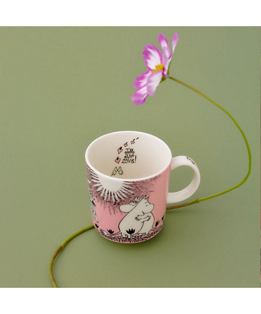 ムーミン クラシック マグ 0．3L Love 30周年 箱入り