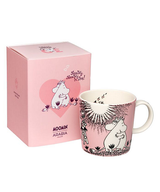 ムーミン クラシック マグ 0．3L Love 30周年 箱入り
