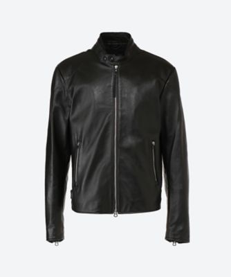 ラムレザーシングルバイカージャケット M8368 ．000