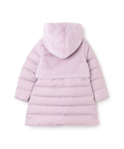 フェイクファー切り替えダウンコート 8754300 | KATE SPADE NEW