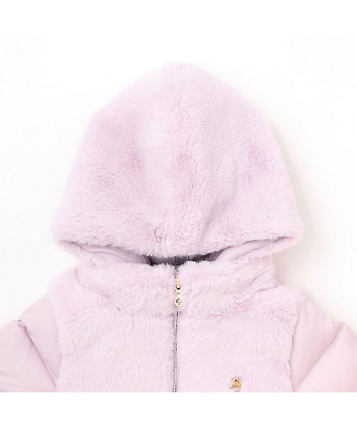 フェイクファー切り替えダウンコート 8754300 | KATE SPADE NEW