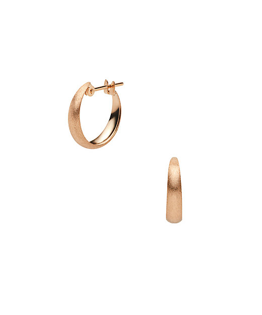 ピンクゴールド フープ ピアス AGAA1593 PG | Vendome