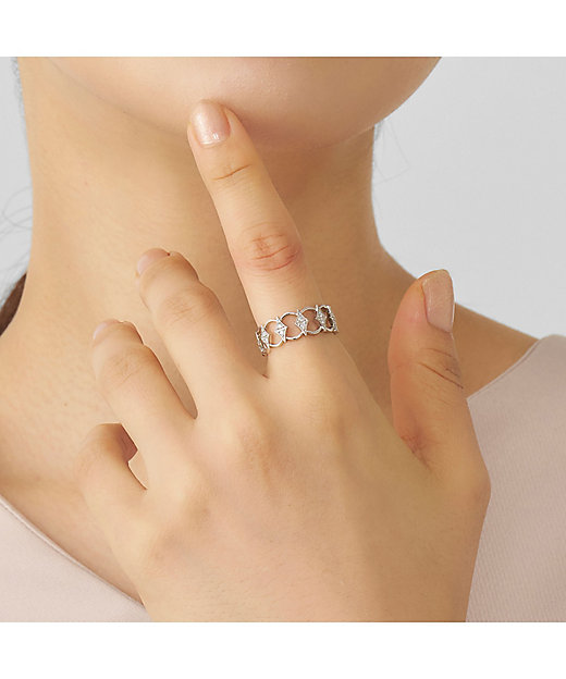 プラチナ ダイヤモンド リング APVR0609 DI