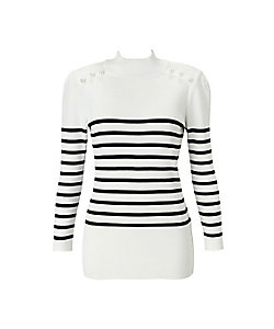 定番BORDER PEARL TOP | BORDERS at BALCONY (Women