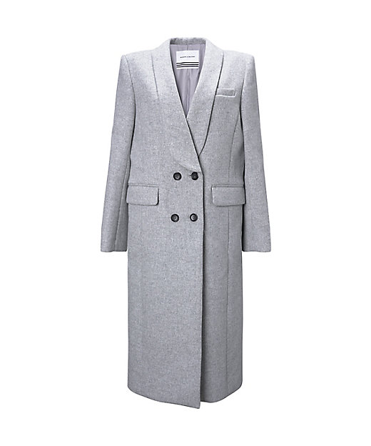 SHAWL COLLAR MELTON COAT BD2421－3Aー