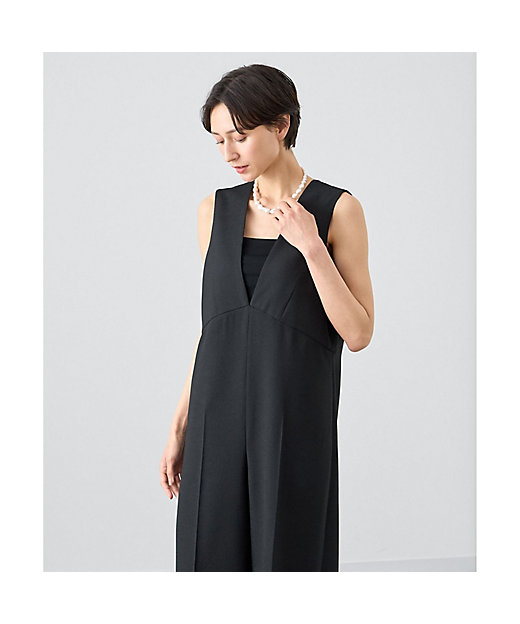 リネン調オックスVオールインワン | ANAYI/アナイ | 三越伊勢丹