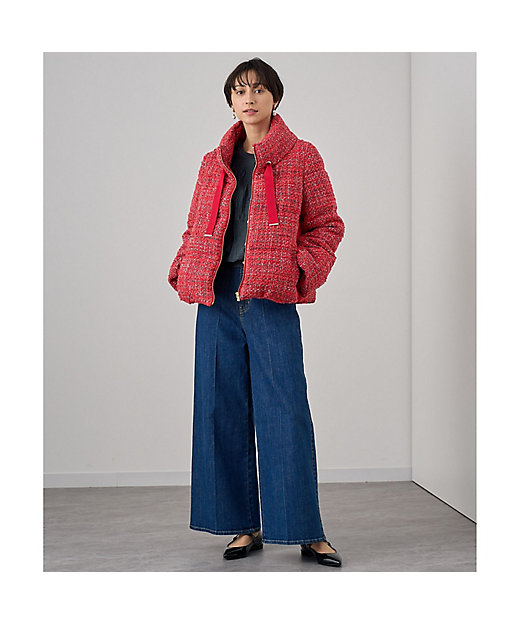 リングツイードスタンドダウンコート | ANAYI/アナイ | 三越伊勢丹