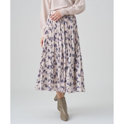 チューリッププリントプリーツ スカート | ANAYI/アナイ | 三越伊勢丹