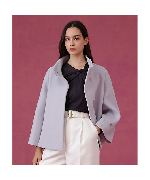 ウールビーバーショートコート | ANAYI/アナイ | 三越伊勢丹オンライン