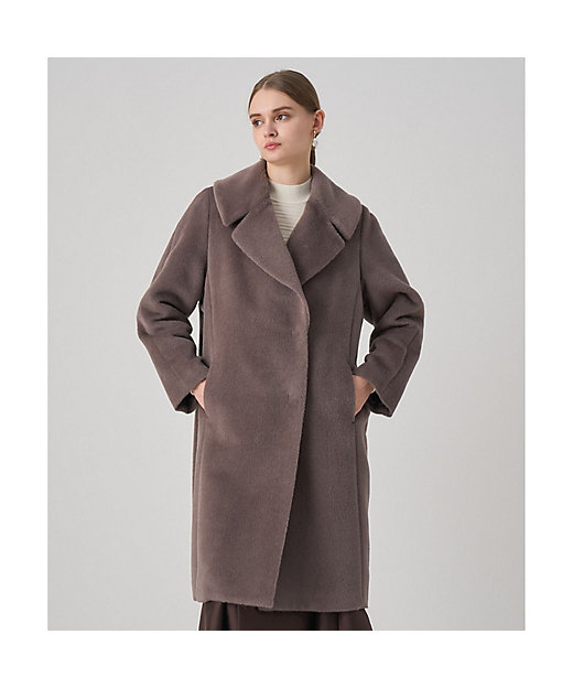 アルパカシャギーテーラーコート | ANAYI/アナイ | 三越伊勢丹