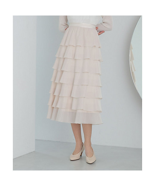 ブライトローンティアード スカート | ANAYI/アナイ | 三越伊勢丹