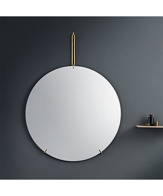 ウォールミラー 30CM ブラス（50076109） | MOEBE/ムーベ