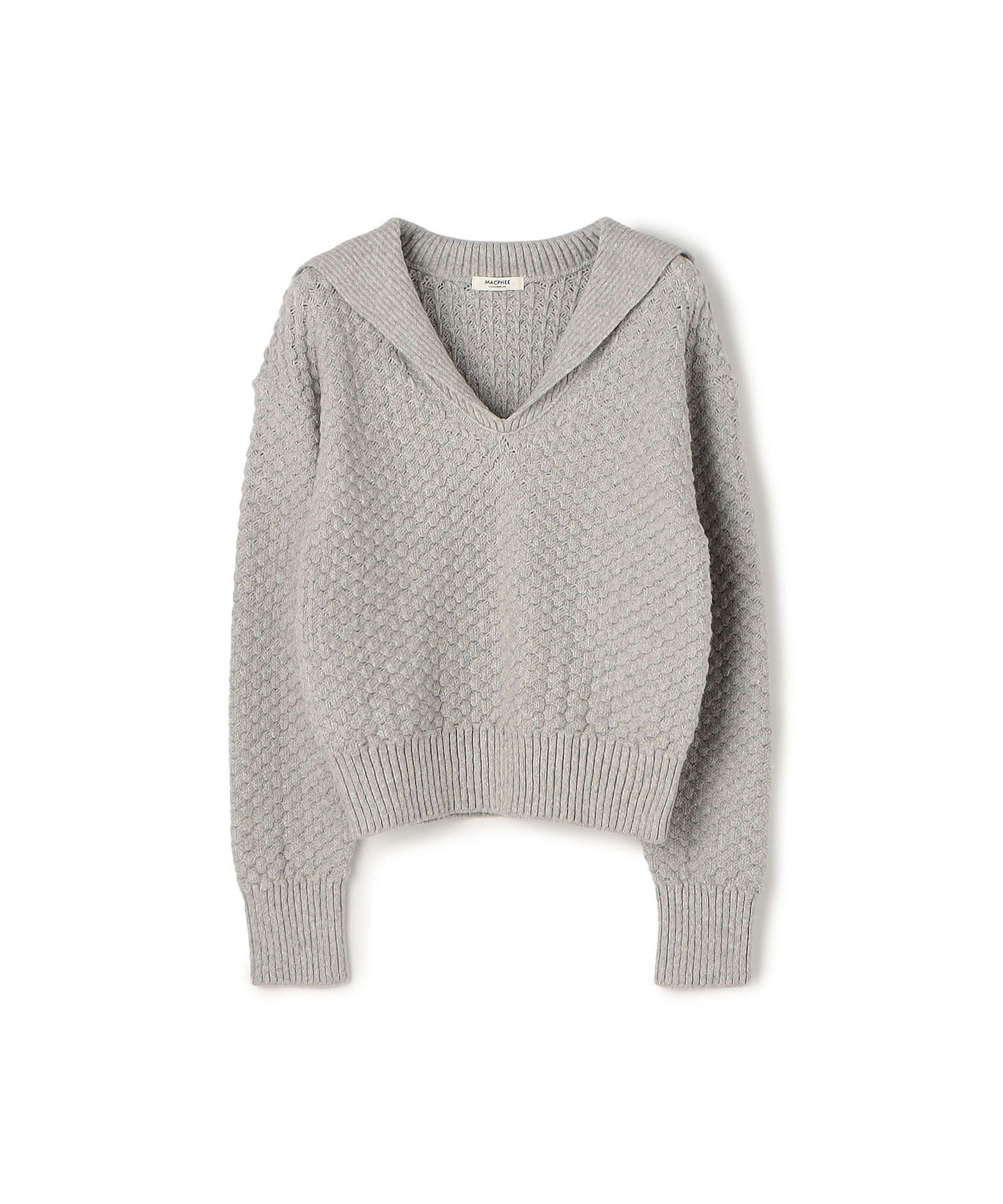 ハイブリットケーブル セーラーカラープルオーバー | maison