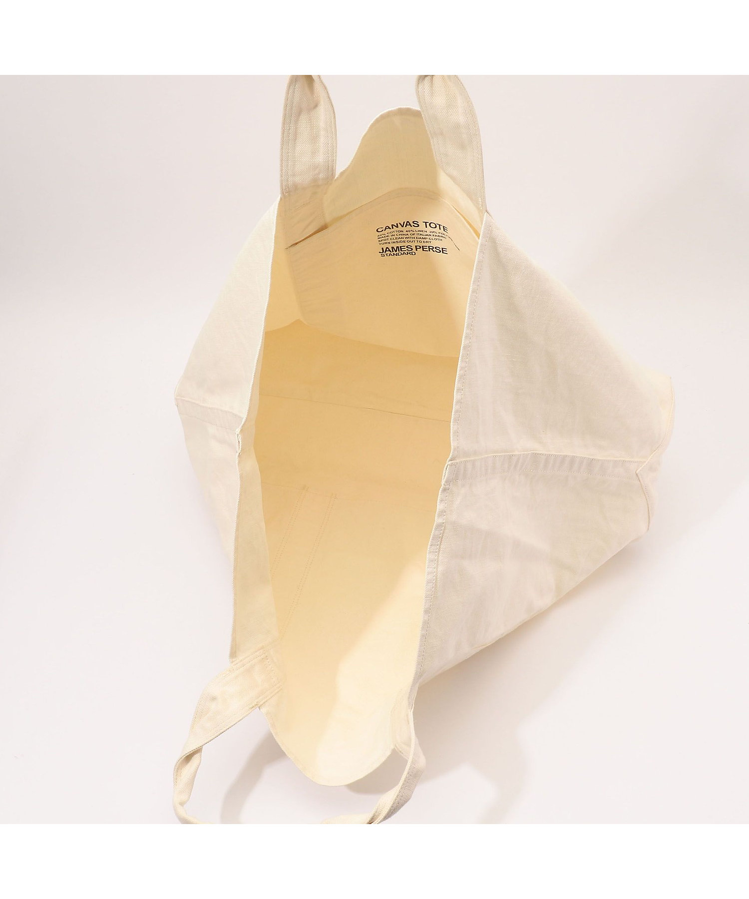 コットンリネンキャンバストートバッグ LARGE AMF0016