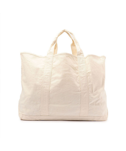 コットンリネンキャンバストートバッグ LARGE AMF0016