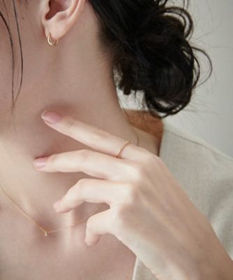 レイヤード］ K10YG ブラウンダイヤモンド リング | ete bijoux