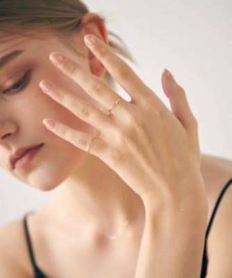 ONLINE Limited］ K10YG ダイヤモンド リング | ete