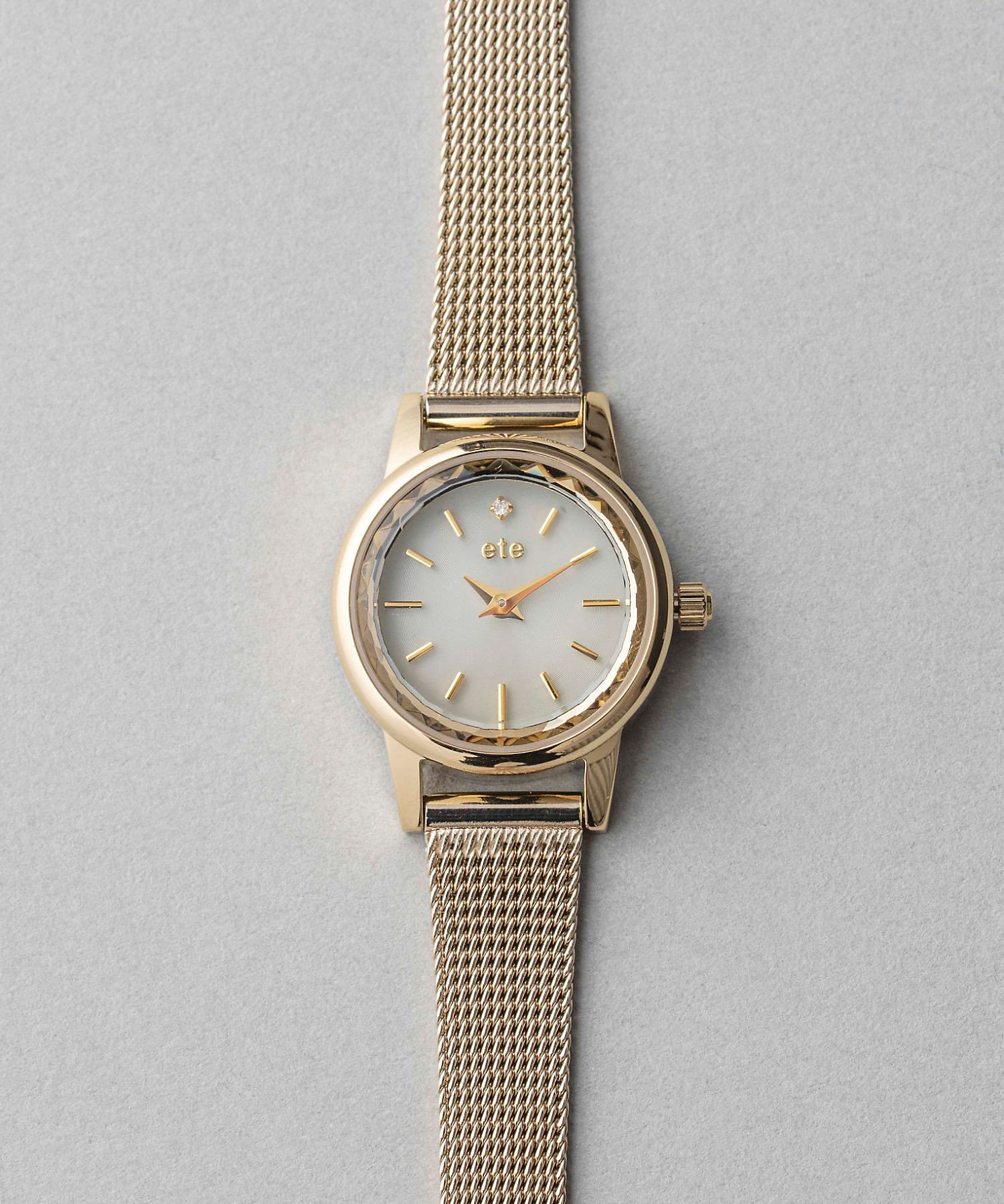 ソーラーウォッチ メッシュベルト | ete bijoux (Women)/エテ ビジュー